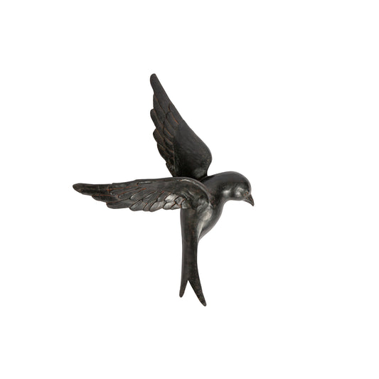BEPUREHOME | Avaler Bird Xl Wall - Dekoration, Resin Black
