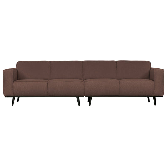 BEPUREHOME | Statement - 4-personers soffa, 280 Cm Boucle Coffee