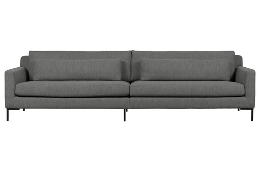 den vtwon | Hang Out - 4-personers soffa, Soffa Bouclé Stålgrå