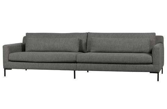 den vtwon | Hang Out - 4-personers soffa, Soffa Bouclé Stålgrå