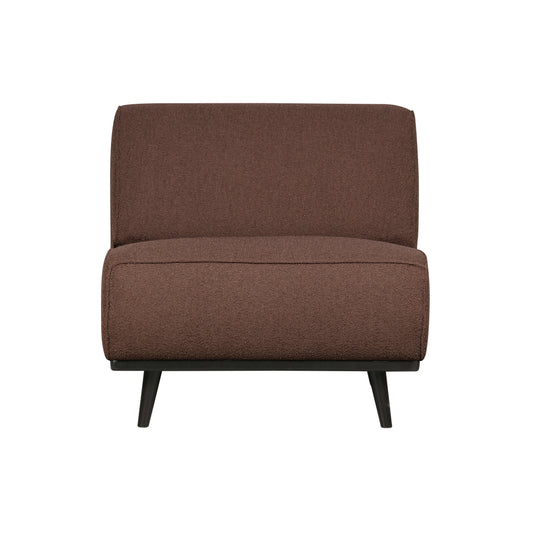 BEPUREHOME | Statement Chair Boucle Coffee