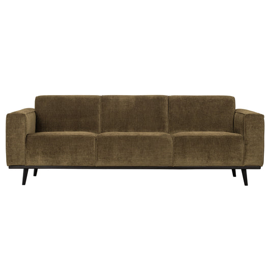 BEPUREHOME | Statement - 3-personers soffa, 230 Cm Flat Rib Rock