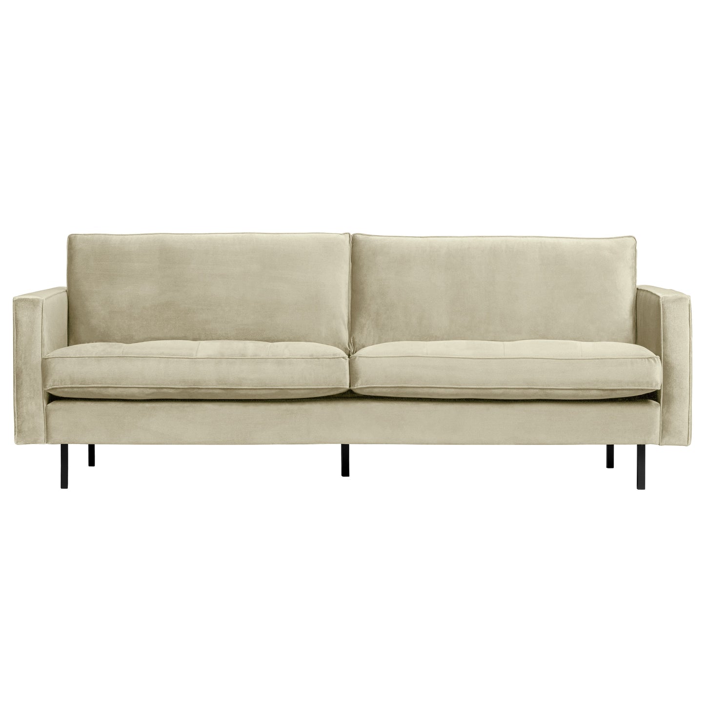 BEPUREHOME | Rodeo Classic Sofa 2,5-sits Velour Pistasch