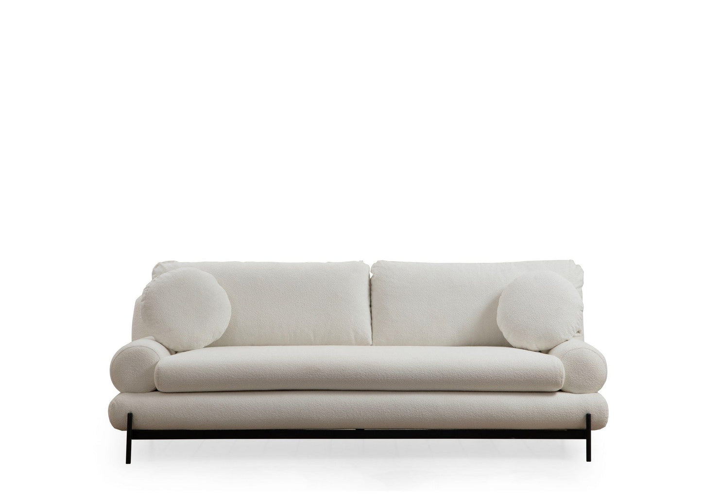 Livorno - Hvid - 3-sæders sofa