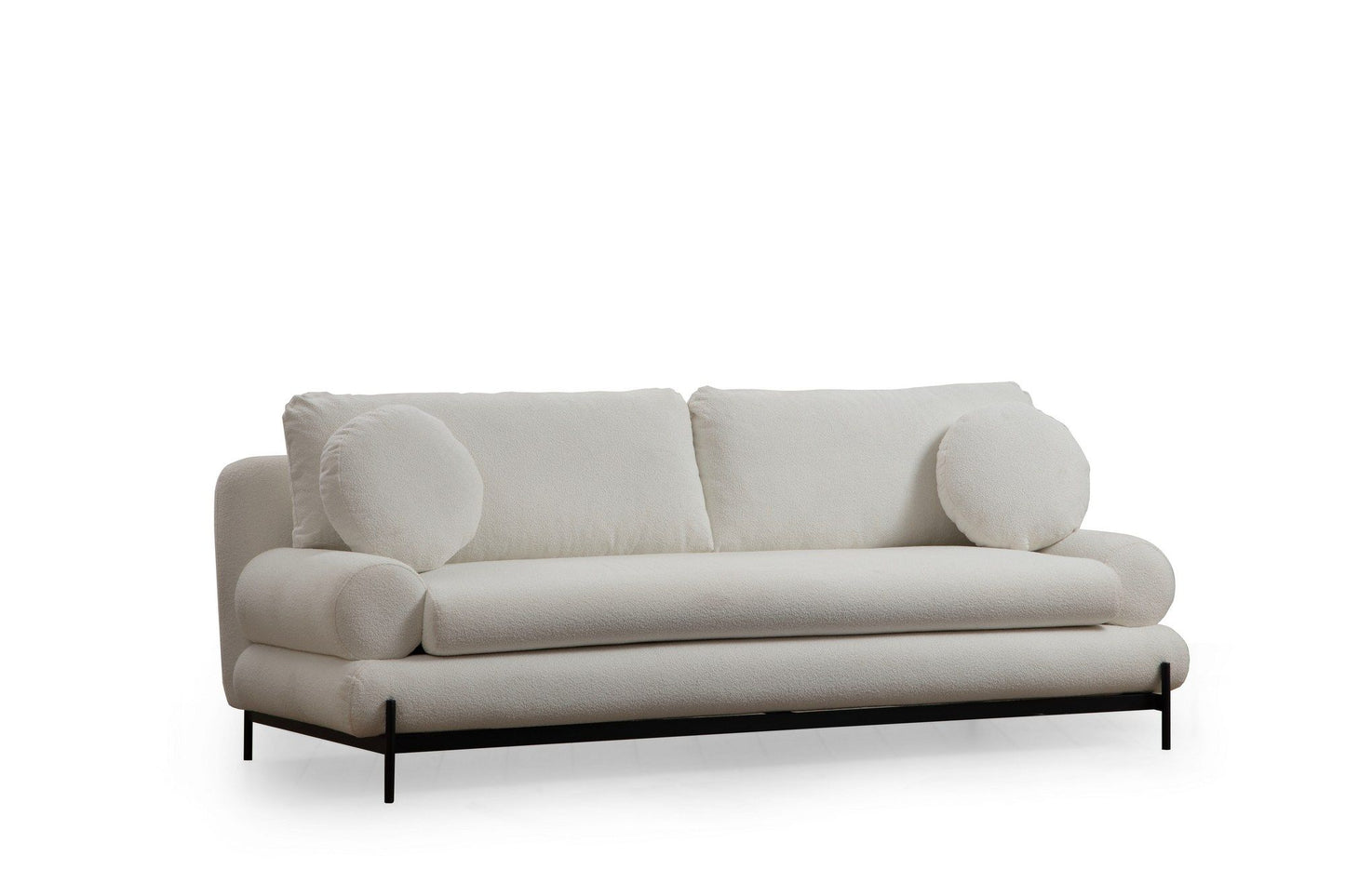 Livorno - Hvid - 3-sæders sofa