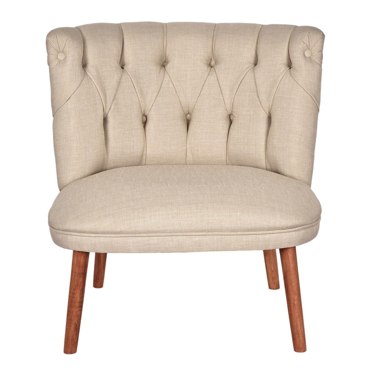 San Fabian - Creme - Wing Chair