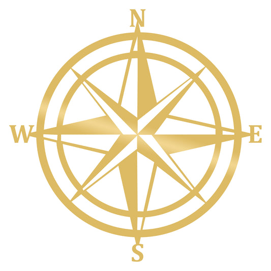 TAKK Compass - Gold - NordlyHome.dk
