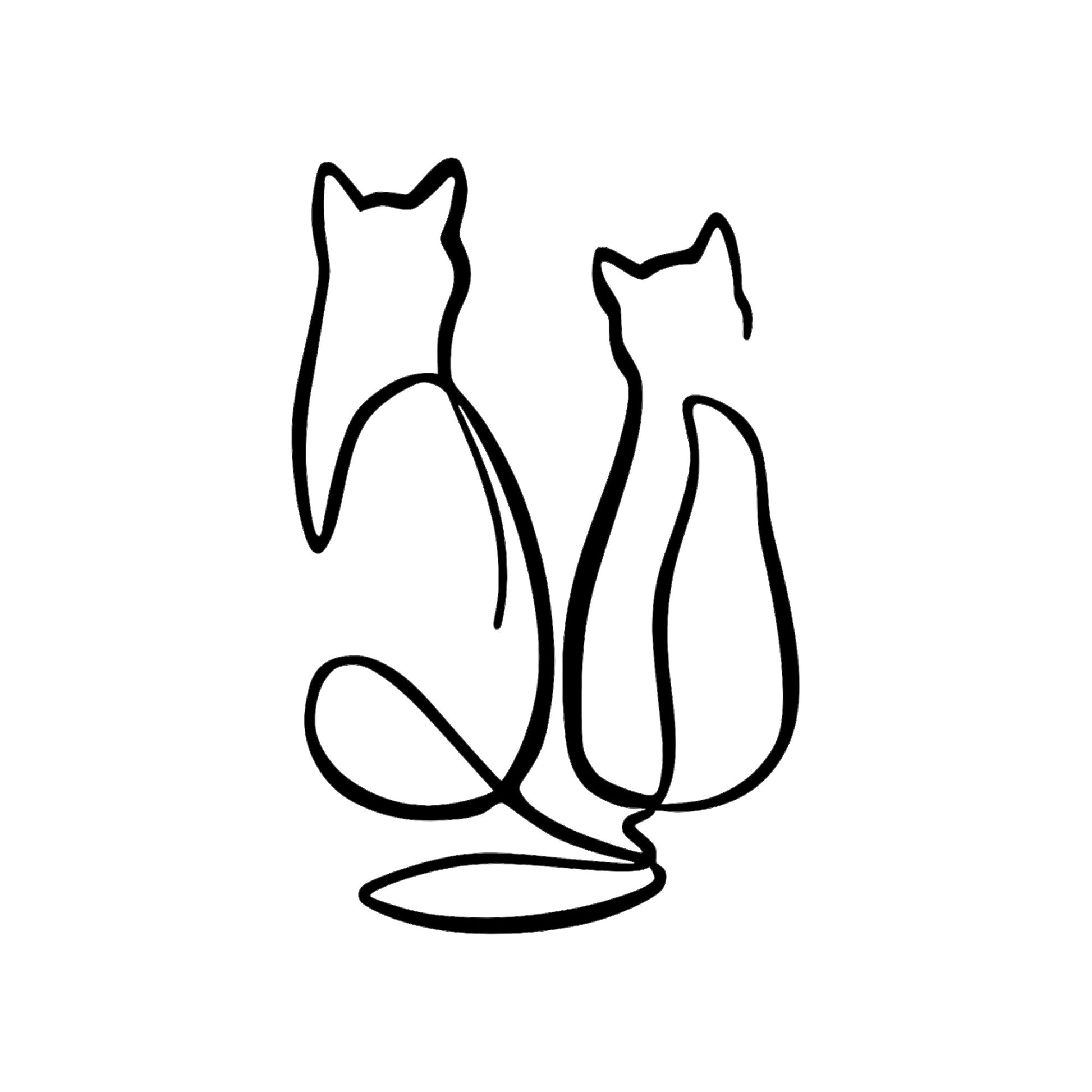 TAKK Couple Cat Love - NordlyHome.dk