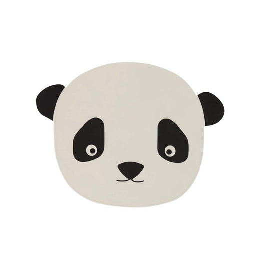 Bordstablett Panda - Vit / Svart
