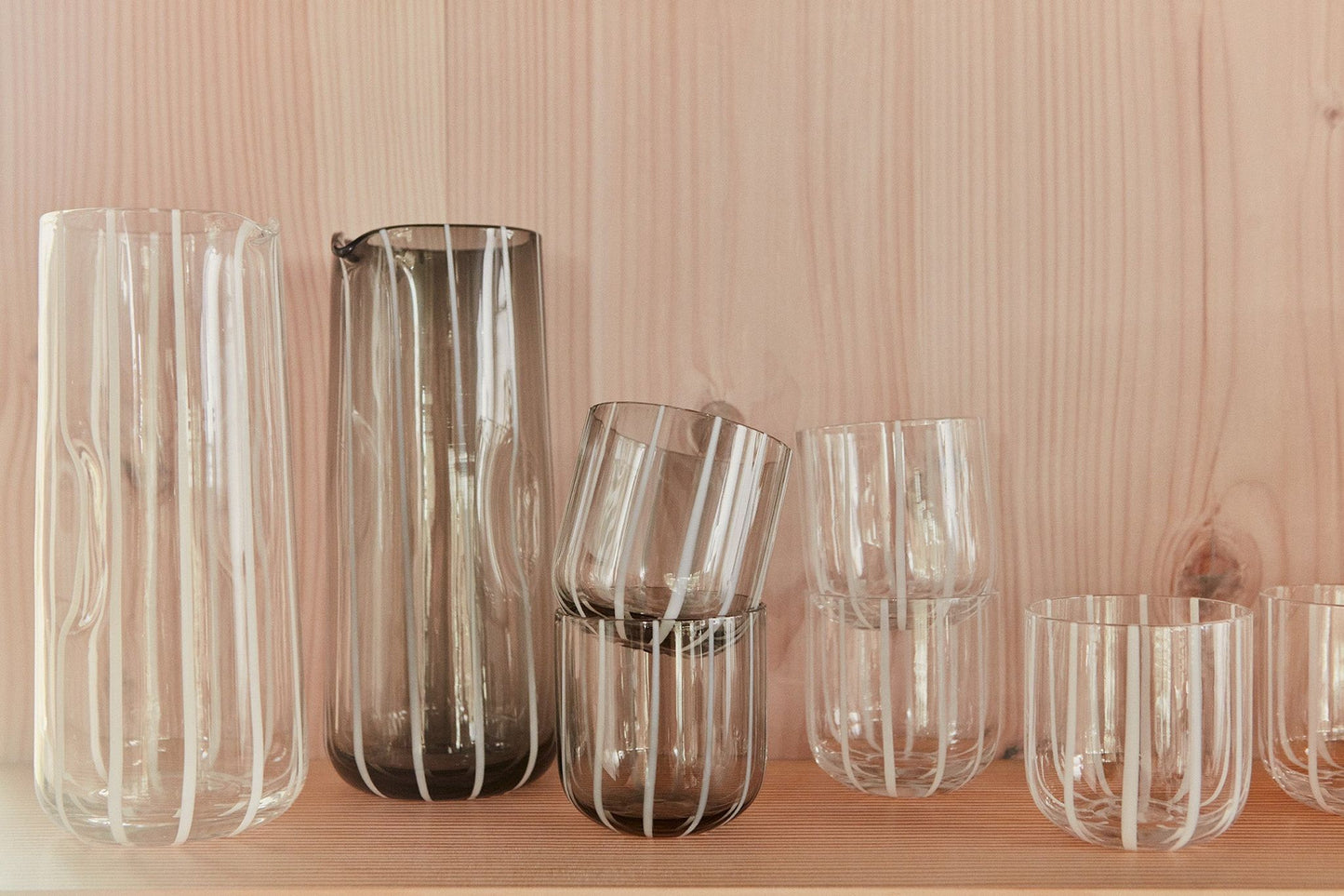 OYOY Living | Mizu Glass - Paket med 2 - Grå