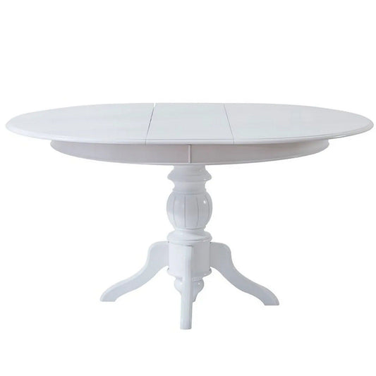 Albero24 Udtrækkeligt spisebord - hvid