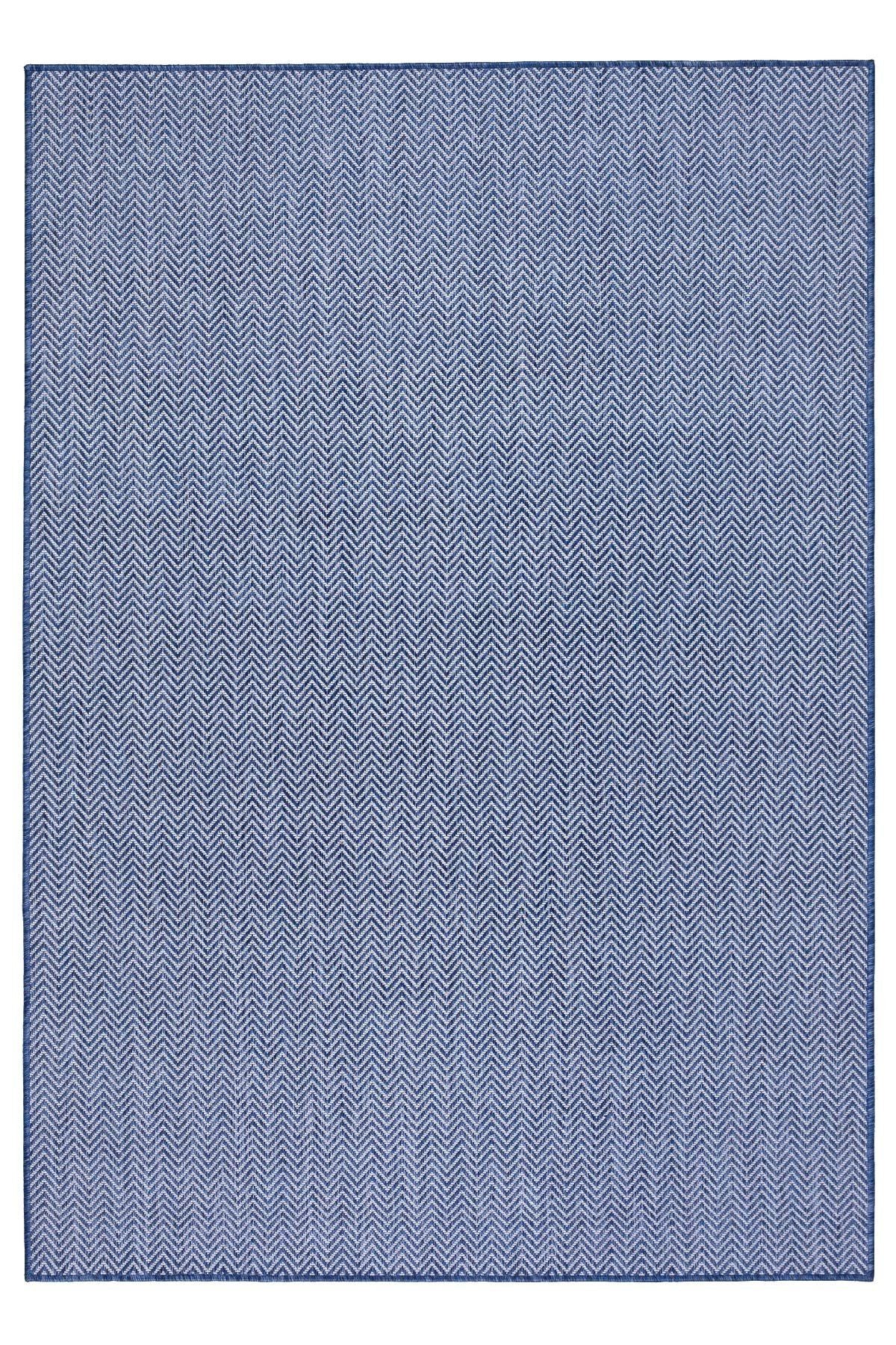 Fresco 20522A - Mørkeblå Tæppe (200 x 290)