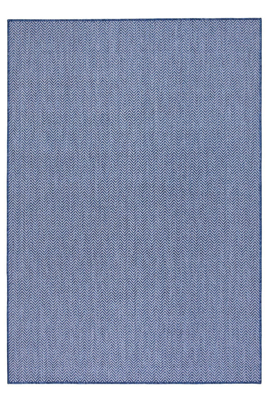 Fresco 20522A - Mørkeblå Tæppe (200 x 290)