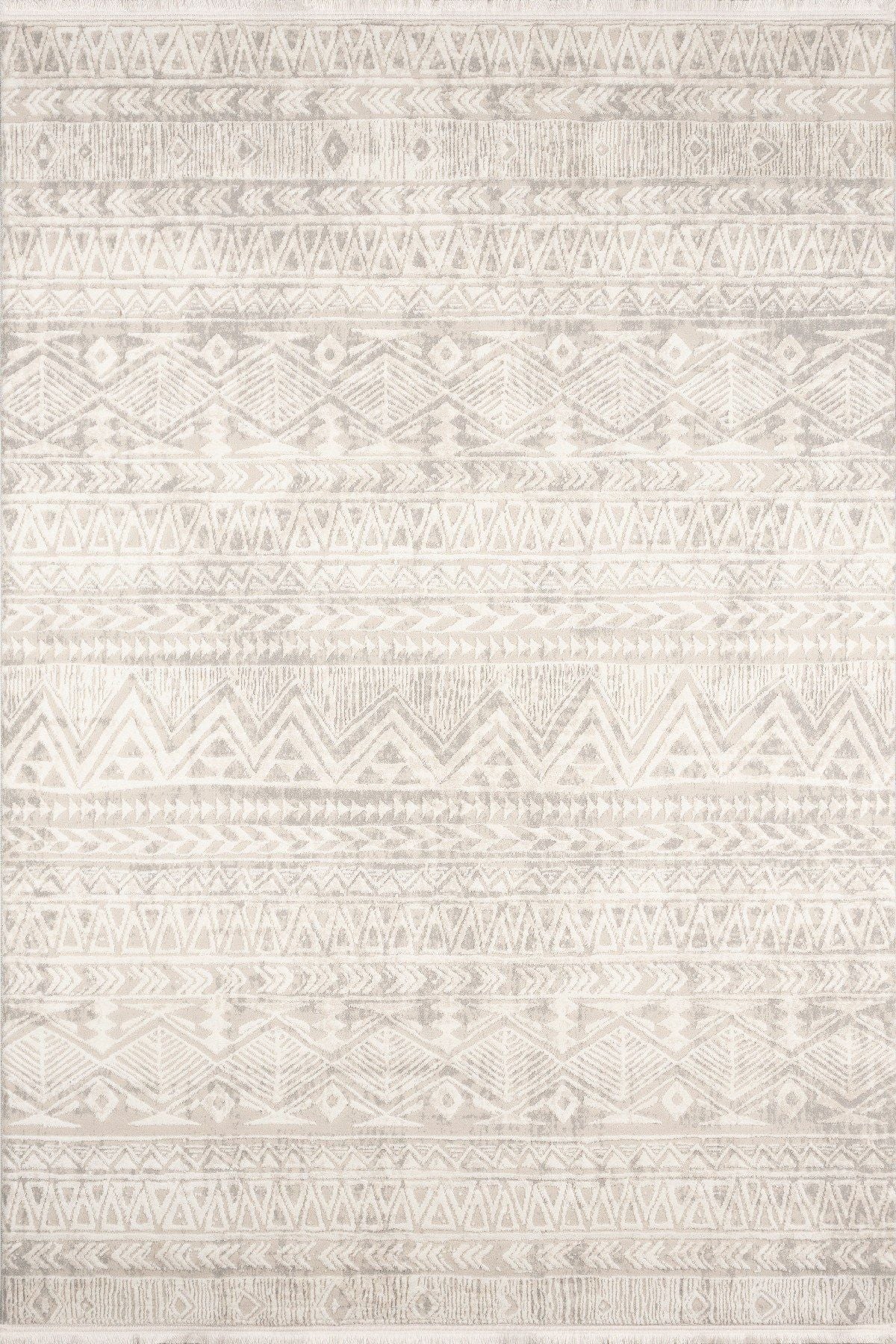 Leo 2970 - Beige Tæppe (100 x 300)