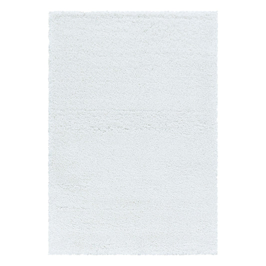 FLUFFY3500WHITE Tæppe (120 x 120) - hvid