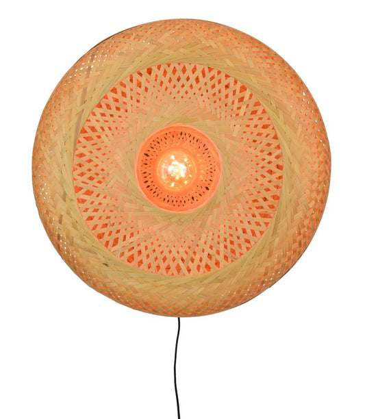 Det handlar om RoMi | Vägglampa Palawan 60x15cm natur, L