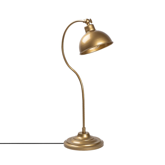 Bordlampe - Guld