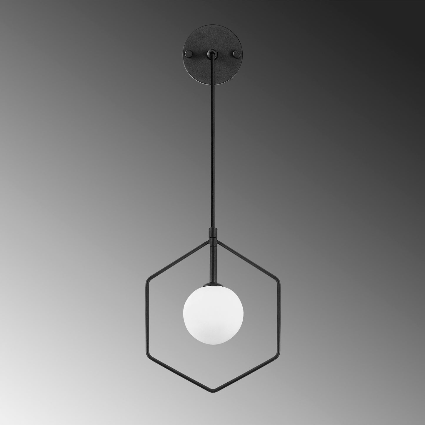 Loto Living | Vägglampa Geometry - 11105 - Svart