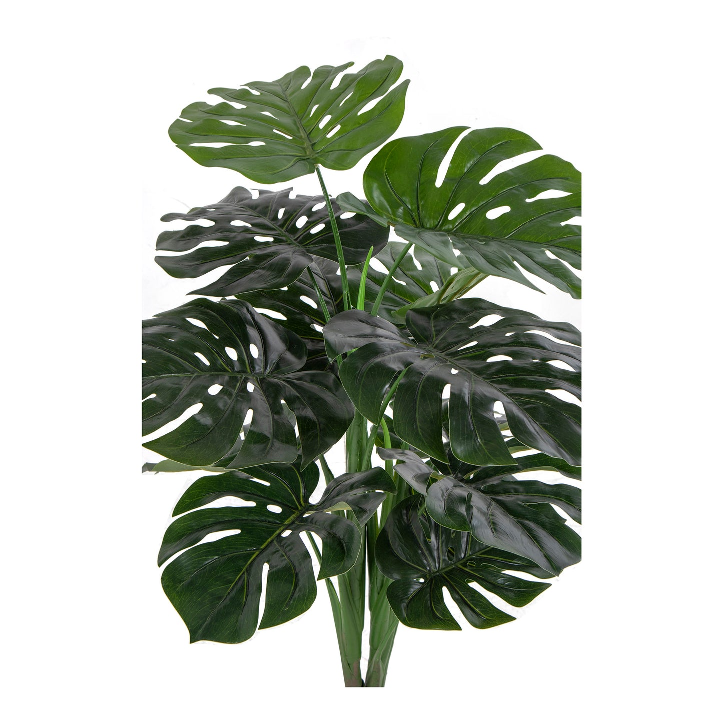 Monstera - Kunstig plante, grøn, 90 cm