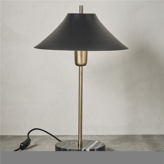 Sofia bordlampe H52 cm. sort