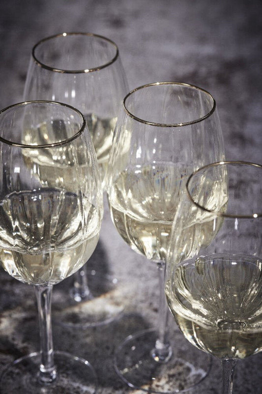Claudine champagneglas H26,5 cm. klar