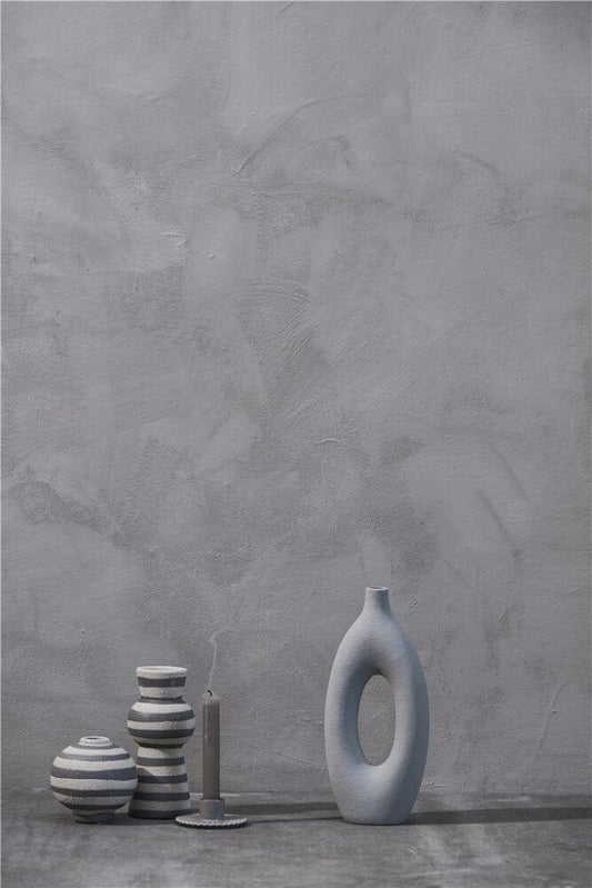 Aniella dekorationsvase H20 cm. grå