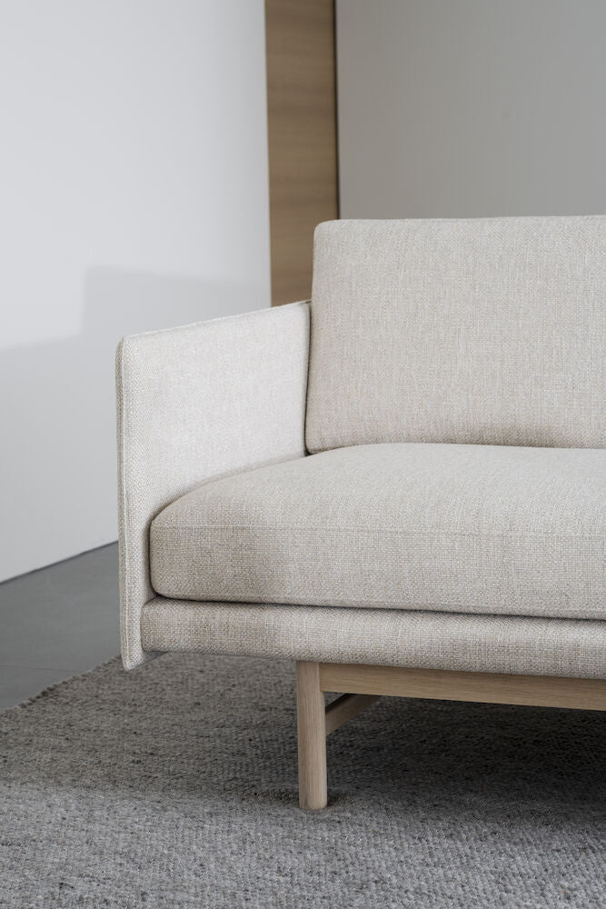 Rowico | Hammond soffa beige tyg/vitpigmenterad ek Default Title