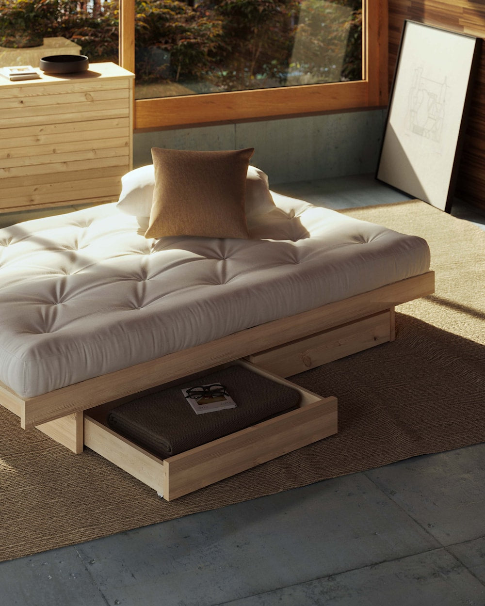 KANSO BED RAW 180 X 200-5