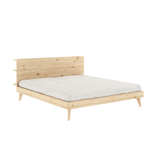 RETREAT BED CLEAR LACQUERED 180 X 200-1
