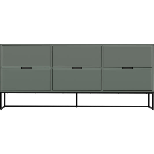 Tenzo | Lipp - Sideboard 6DR, Grön