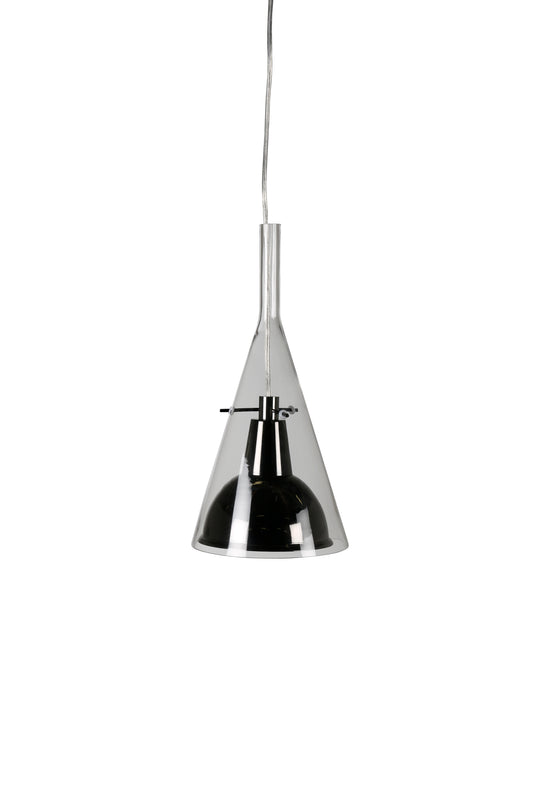 Venture Design | Sirius Taklampa klarglas med Black Steel D25*H40