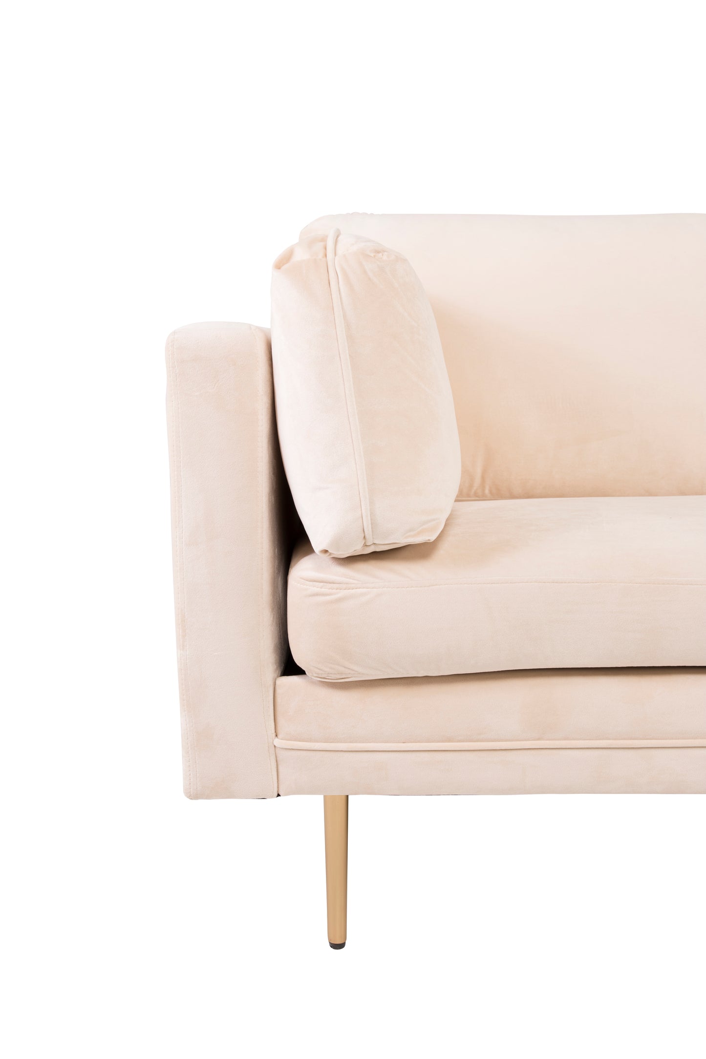 Venture Design | Boom - 3-personers soffa Velour - Kräm