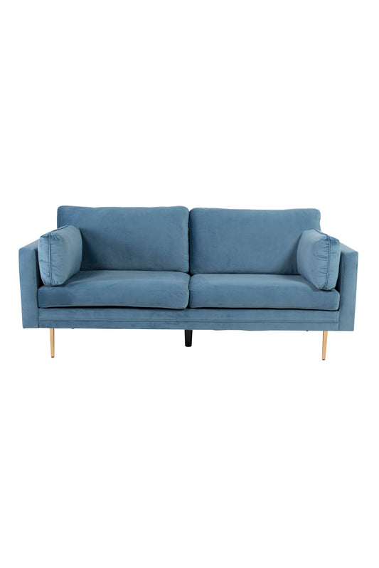 Venture Design | Boom - 3-personers soffa Velour - Blå