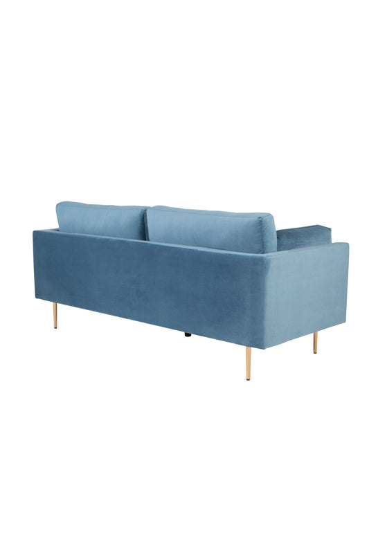 Venture Design | Boom - 3-personers soffa Velour - Blå