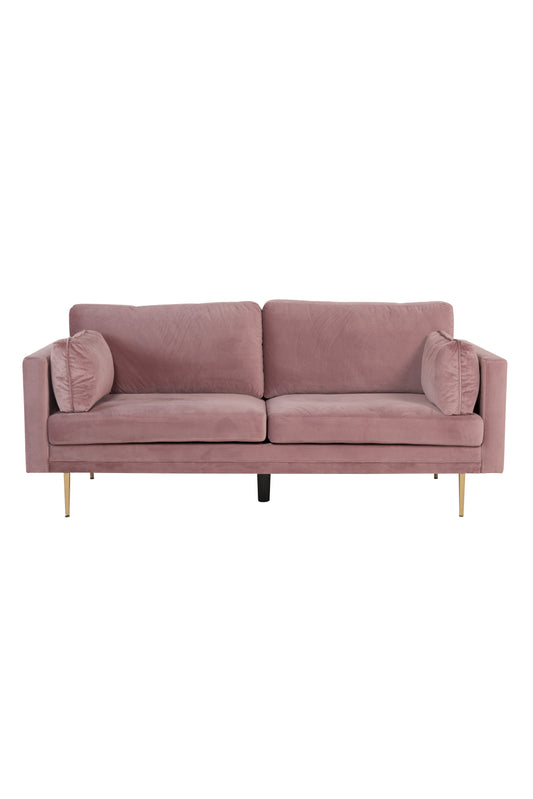 Venture Design | Boom - 3-personers soffa Velour - Dammrosa