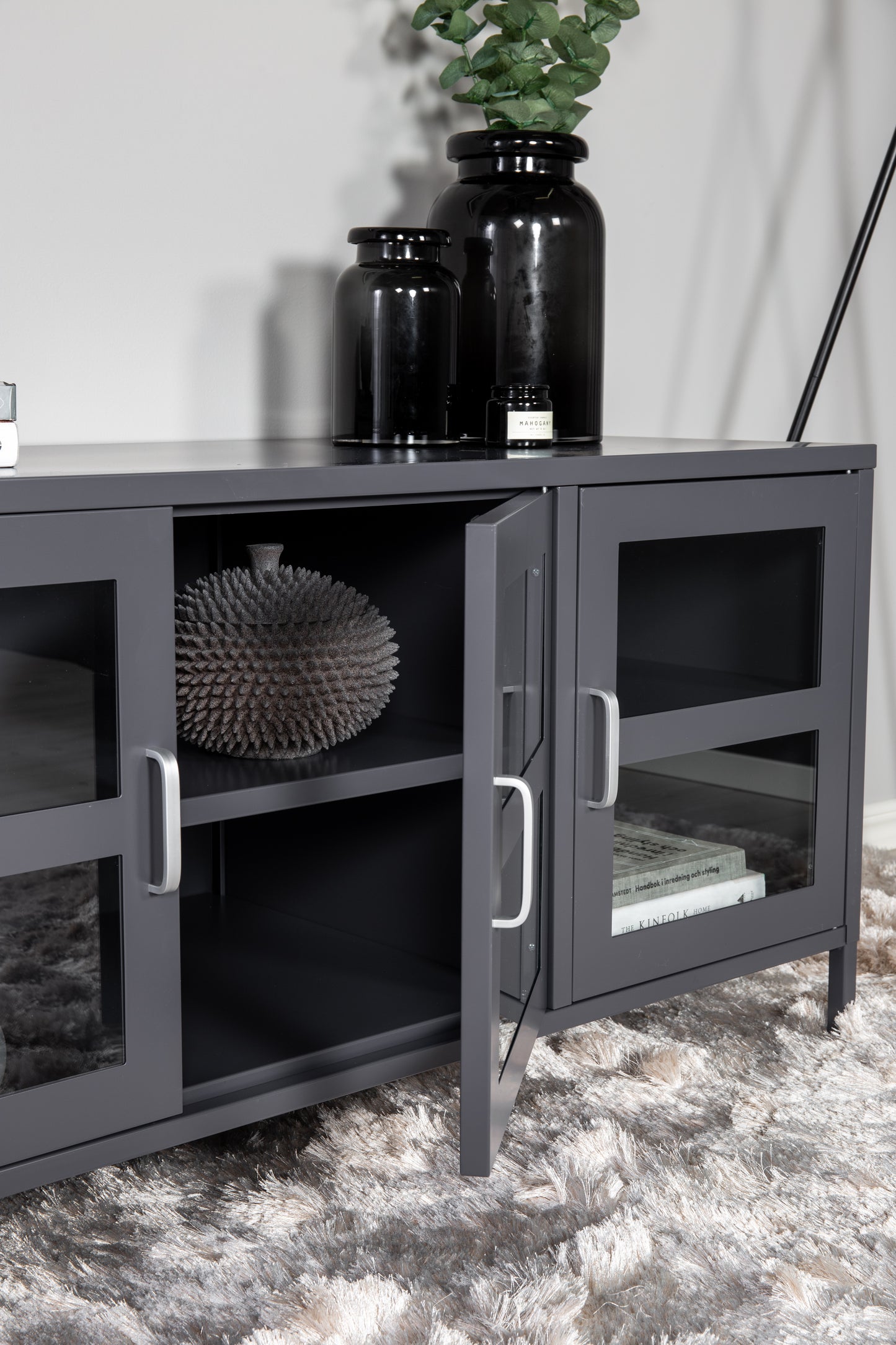 Venture Design | Acero - TV-möbel - Ljusgrå