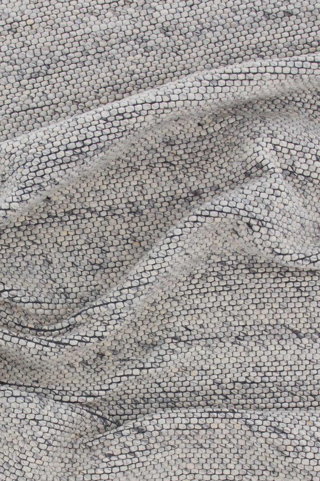 Venture Design | Ganga Wool matta - 240*170cm - Silver