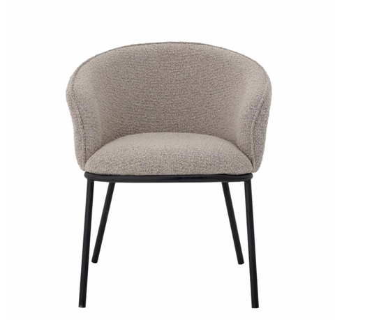Cortone matsal stol, grå, polyester