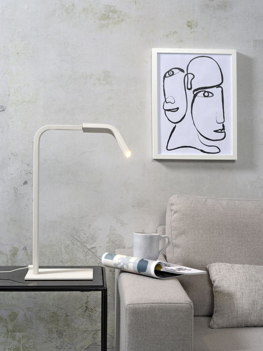 Det handlar om RoMi | Bordslampa strykjärn Zürich LED vit