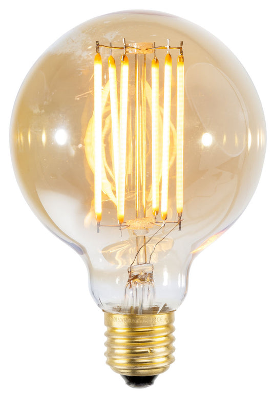 Det handlar om RoMi | LED-lampa glödtråd/E27 dimbar, L dia.12,5cm
