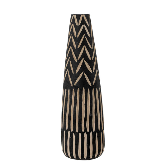 Kreativ samling | Noami dekorativ vas, svart, imperialistiskt trä