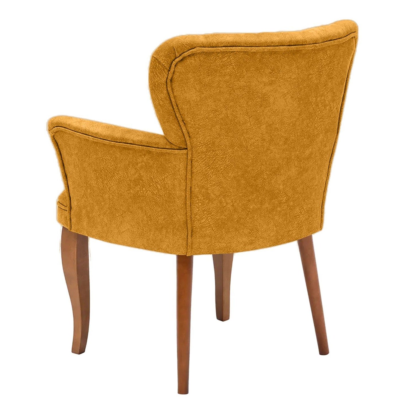 Paris Walnut Wooden - Sennep - Wing Chair