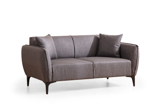 Belissimo - Mørkegrå - 2-sæders sofa