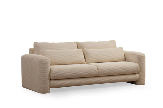 Lily Beige - 3 - 3-sæders sofa