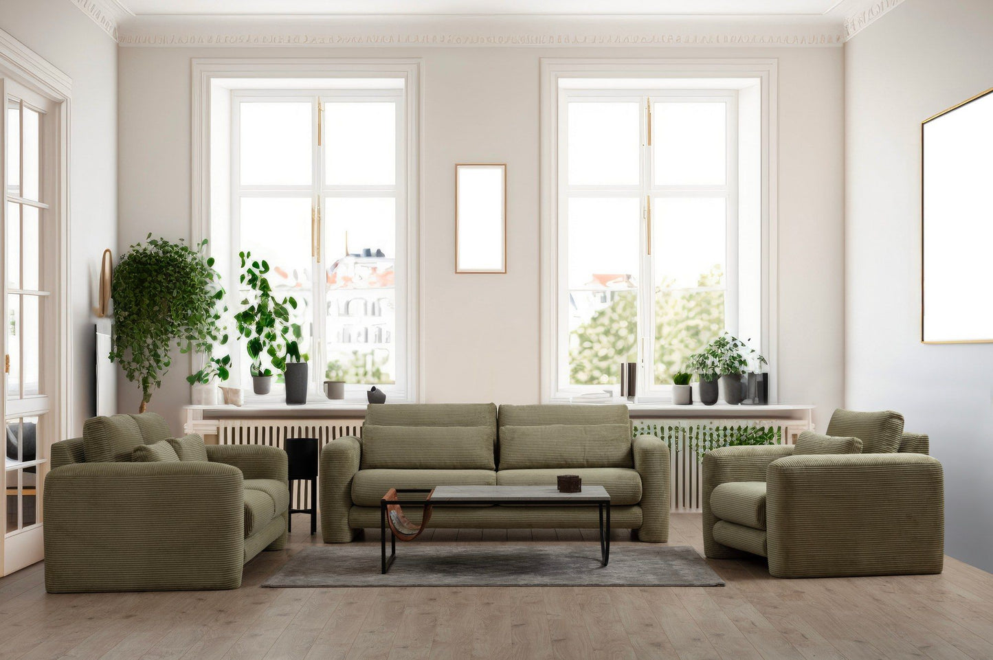 Lily Green - 3 - 3-sæders sofa