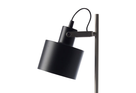 Larsen Dyberg | Ocean svart/stål bordslampa