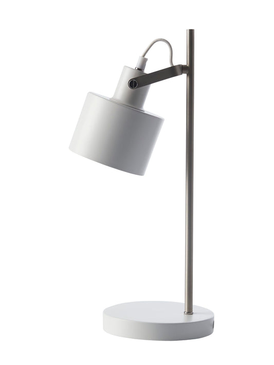 Larsen Dyberg | Ocean vit/krom bordslampa