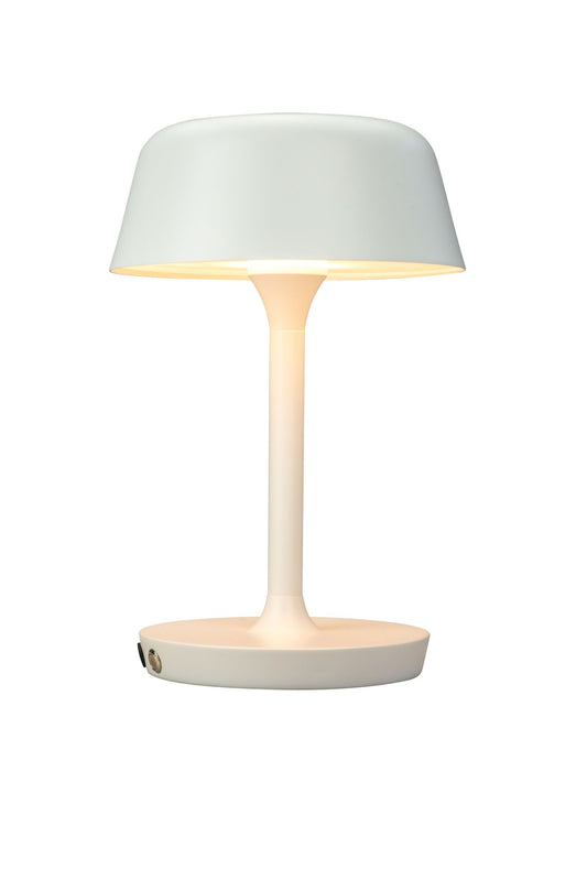 Larsen Dyberg | Valencia LED vit uppladdningsbar bordslampa
