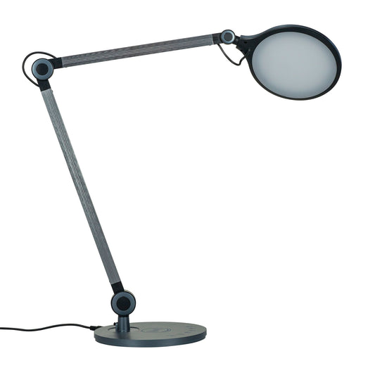 Larsen Dyberg | Smarts Lights grå bordslampa