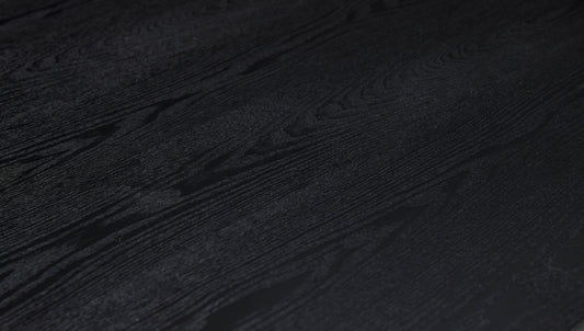 Snyggt matbord fyrkantigt svart